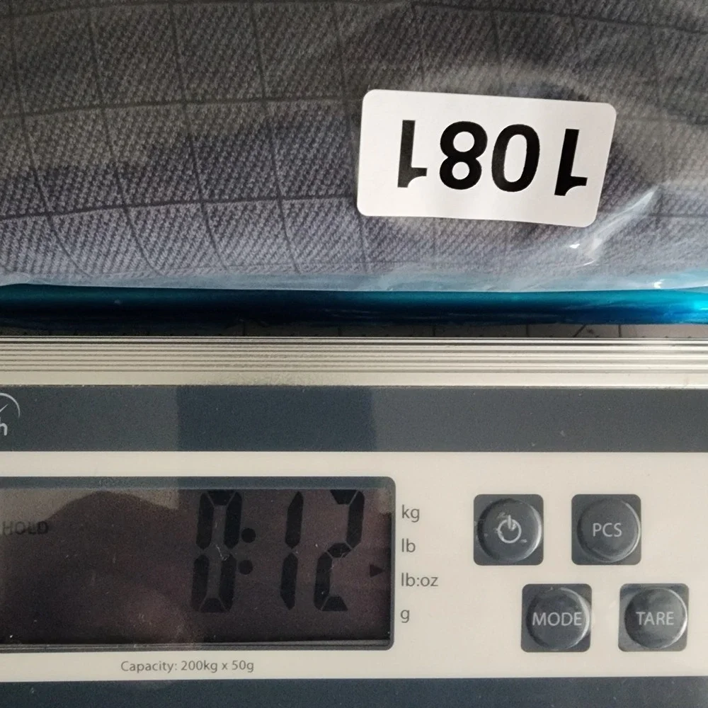 Payne Stewart Polo Shirt Mens Medium Dark Gray Legacy Grid Check Long Sleeve - Picture 9 of 9